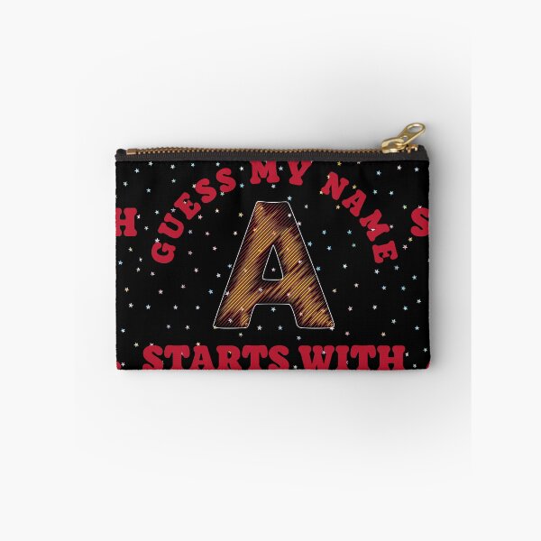 Item preview, Guess My Name Starts With "A"  | Mystery Alphabet Letter "A" Design designed and sold by ManyVersee.