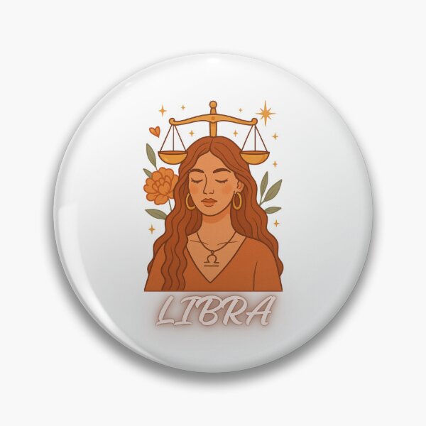 Item preview, Libra Zodiac Sign – Elegant & Balanced Astrology Art designed and sold by VeroChaos.
