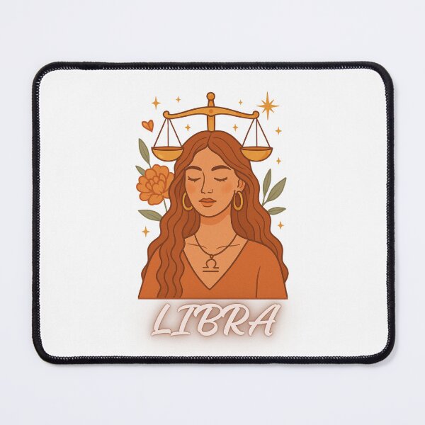 Item preview, Libra Zodiac Sign – Elegant & Balanced Astrology Art designed and sold by VeroChaos.