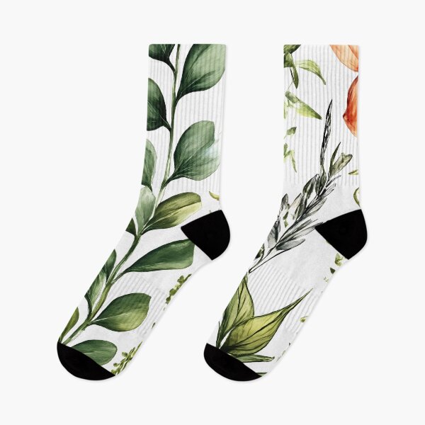 Item preview, Patterns Botanical Leaves – Watercolor Nature-Inspired Art Print designed and sold by soulfulpalette.