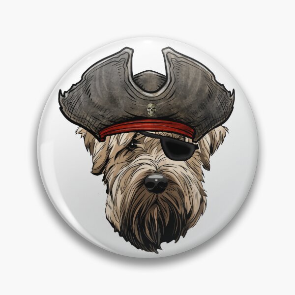 Item preview, Wheaten Terrier Pirate designed and sold by whyitsme.