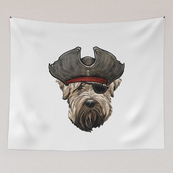 Item preview, Wheaten Terrier Pirate designed and sold by whyitsme.