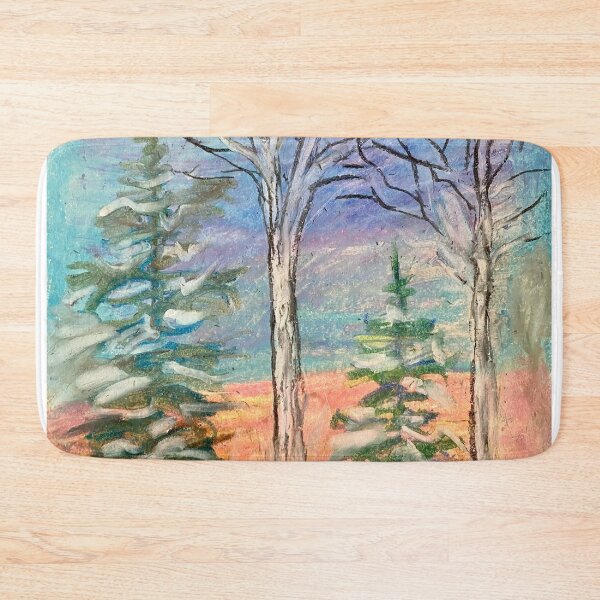 Item preview, Winter Trees Pastel designed and sold by Judydcreates.