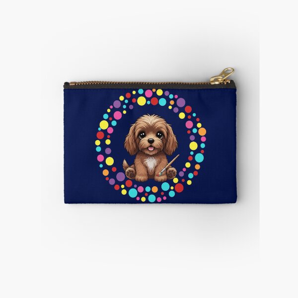 Item preview, Celebrate Dot Day with My Cockapoo – Colorful Dog Art designed and sold by The Real Life Symphony.