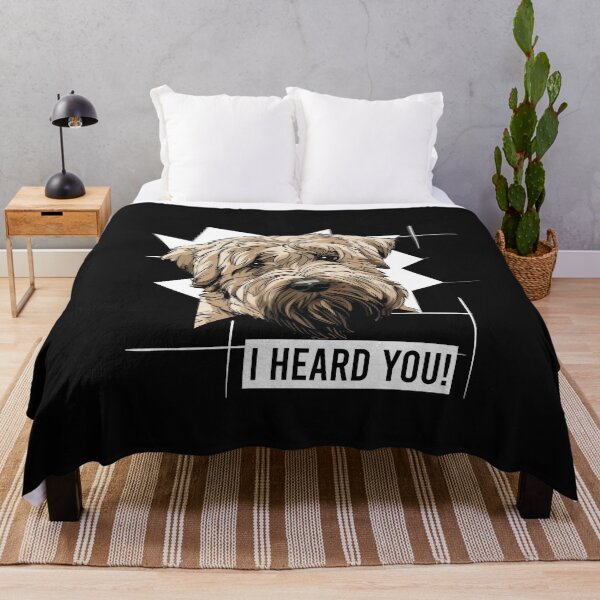 Item preview, Wheaten Terrier Humor I Heard You designed and sold by whyitsme.