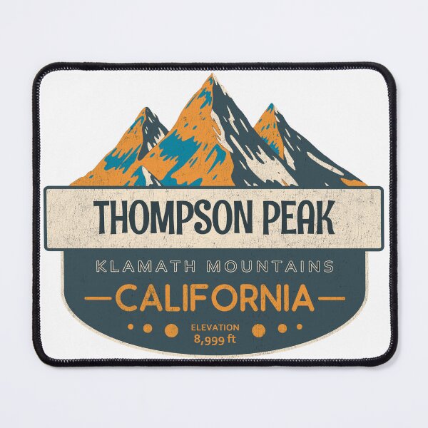 Item preview, Thompson Peak, Klamath Mountains, California, Mountain Design designed and sold by Wanderful-roads.