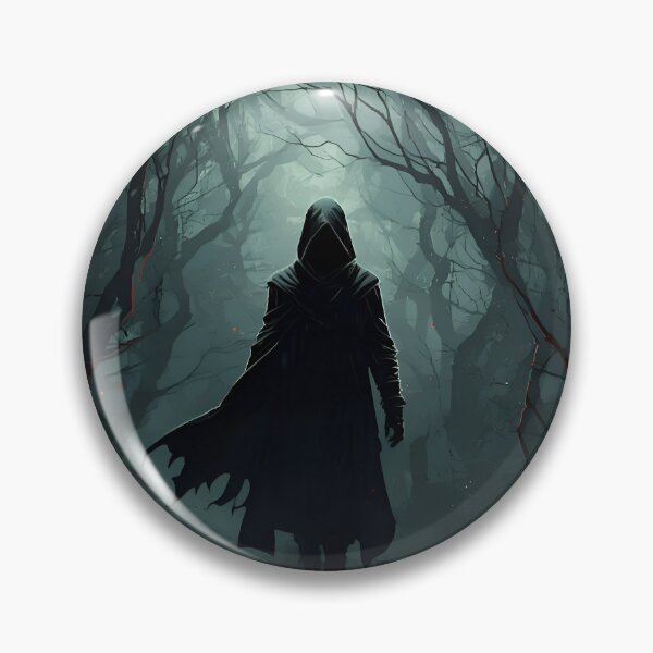 Item preview, Hooded Stranger in the Cursed Forest designed and sold by A L O N E.