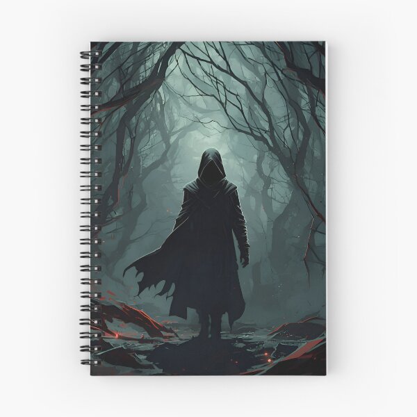 Item preview, Hooded Stranger in the Cursed Forest designed and sold by A L O N E.