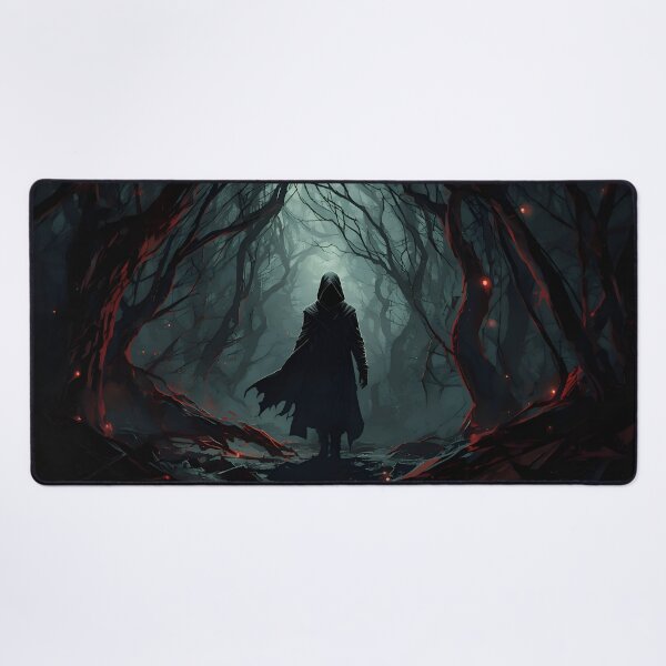 Item preview, Hooded Stranger in the Cursed Forest designed and sold by A L O N E.