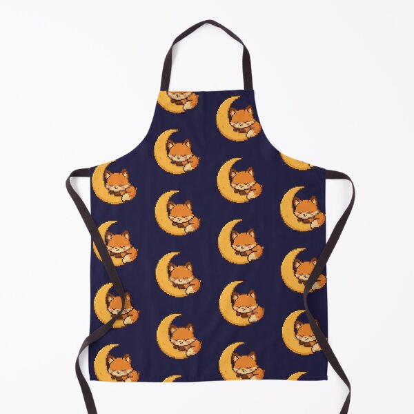 Item preview, Cute little fox on a moon designed and sold by LinaJJ.