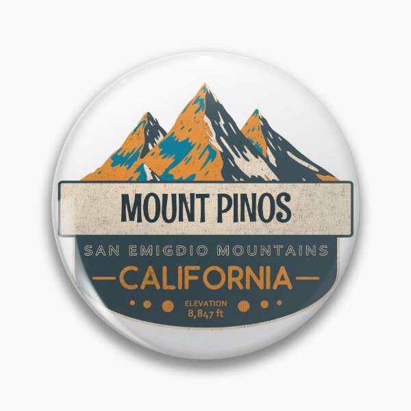 Item preview, Mount Pinos, San Emigdio Mountains, California, Mountain Design designed and sold by Wanderful-roads.