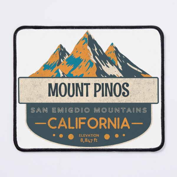 Item preview, Mount Pinos, San Emigdio Mountains, California, Mountain Design designed and sold by Wanderful-roads.