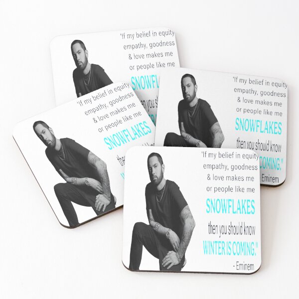 Item preview, Winter is Coming Eminem Quote designed and sold by CMooreWorx.