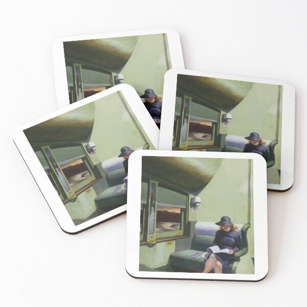 Item preview,  Compartment Car Edward Hopper  designed and sold by TeeARTHY.