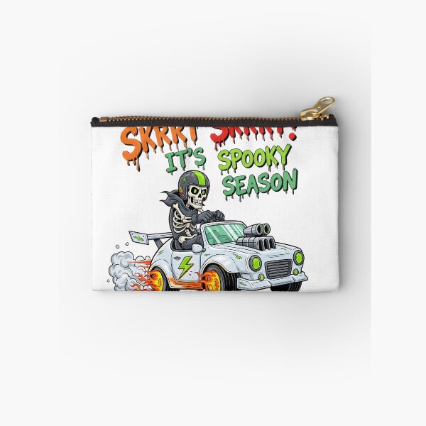 Item preview, Skeleton Speed Demon Halloween Car Racing Spooky Season Digital Art designed and sold by AnnDesignStudio.
