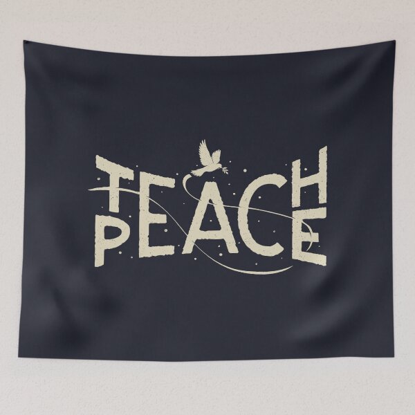 Item preview, TEACH PEACE by Tobe Fonseca designed and sold by Tobe Fonseca®.