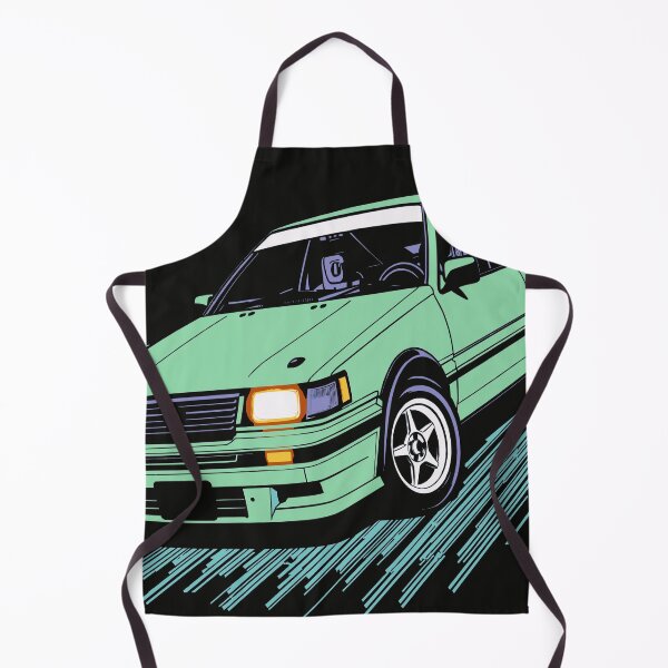 Item preview, Drift King Retro Manga Car Art designed and sold by GRidiculousS.