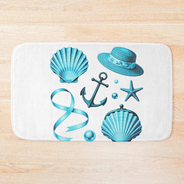 Item preview, Coastal Coquette Blue Gradient designed and sold by PietrzakDesign.
