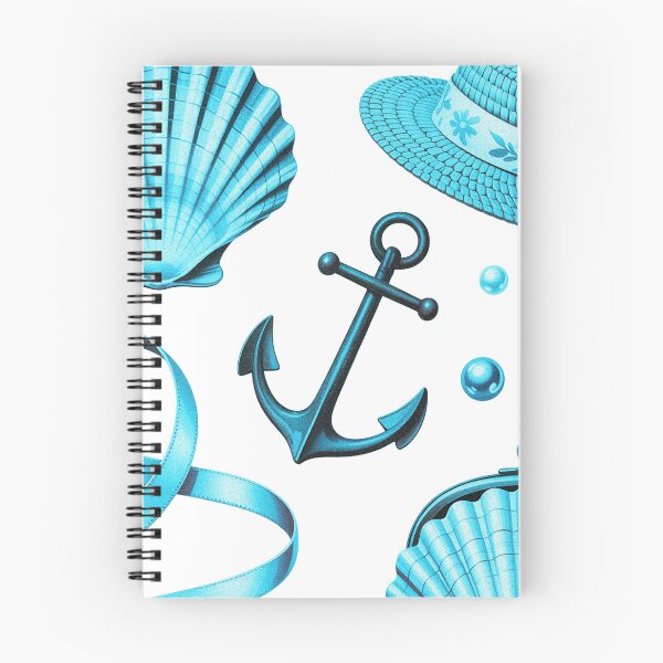 Item preview, Coastal Coquette Blue Gradient designed and sold by PietrzakDesign.