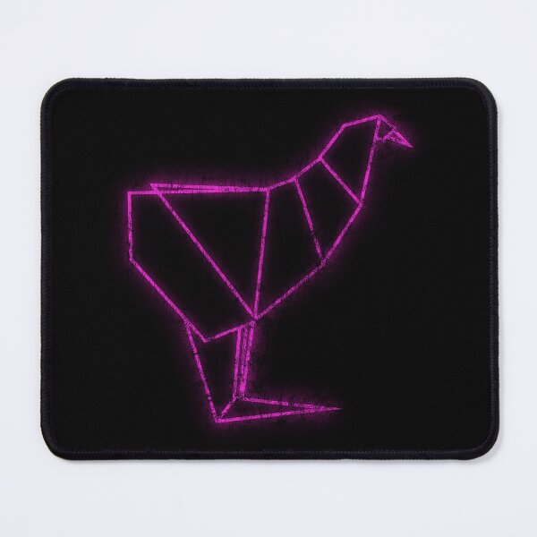 Item preview, Blade Runner Neon Purple Chicken Origami distressed designed and sold by Power Up Prints.