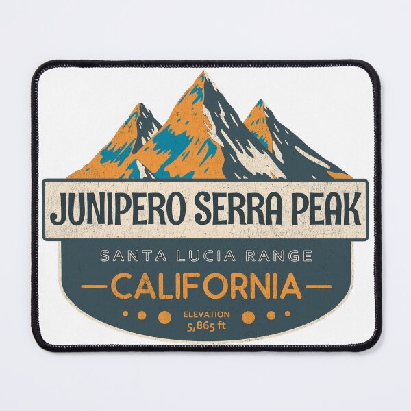 Item preview, Junipero Serra Peak, Santa Lucia Range, California, Mountain Design designed and sold by Wanderful-roads.