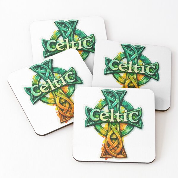 Item preview, Title: Celtic Cross Watercolor Design – Irish Spiritual Knot Symbol   designed and sold by Sublime Studio graphics.