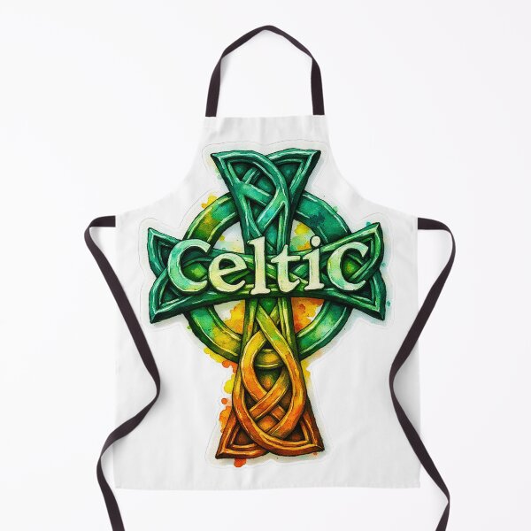 Item preview, Title: Celtic Cross Watercolor Design – Irish Spiritual Knot Symbol   designed and sold by Sublime Studio graphics.