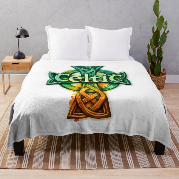 Item preview, Title: Celtic Cross Watercolor Design – Irish Spiritual Knot Symbol designed and sold by Sublime Studio graphics.