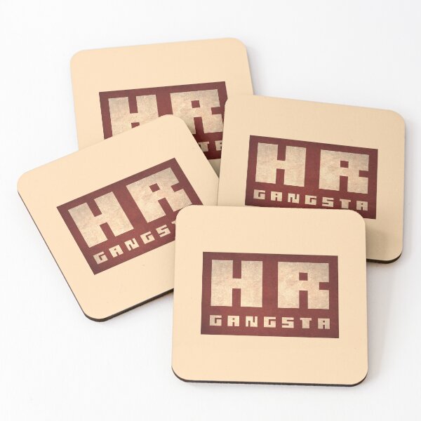 Item preview, HR Gangsta – Funny Office HR Meme designed and sold by PixelDrukiPL.