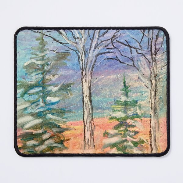 Item preview, Winter Trees Pastel designed and sold by Judydcreates.