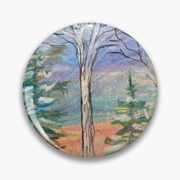 Item preview, Winter Trees Pastel designed and sold by Judydcreates.