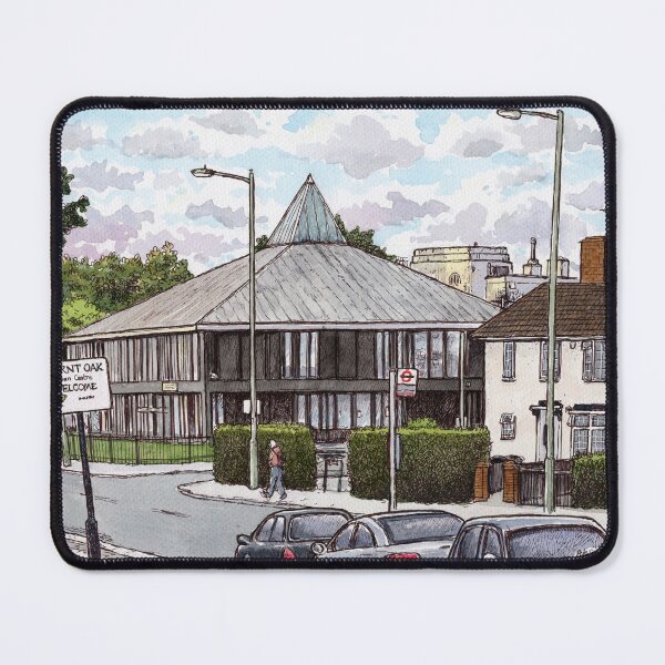 Item preview, Burnt Oak Library designed and sold by petescully.