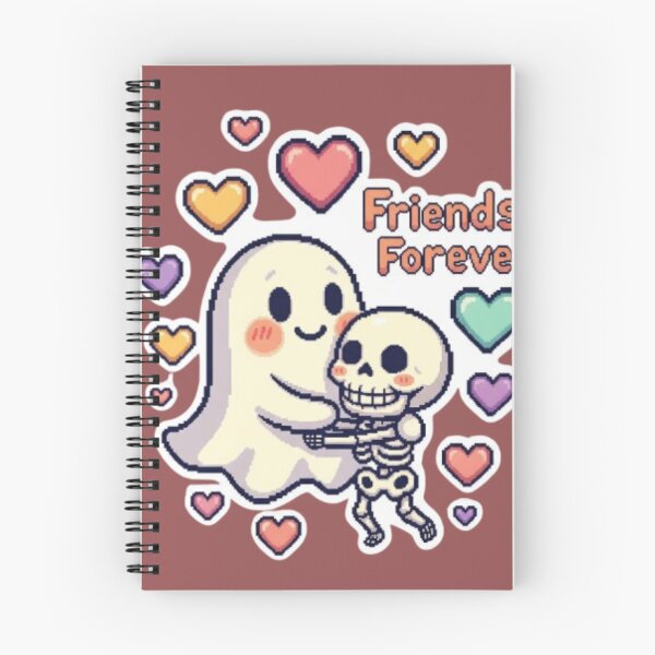 Item preview, Skeleton hug a ghost Friends forever designed and sold by veejiras.