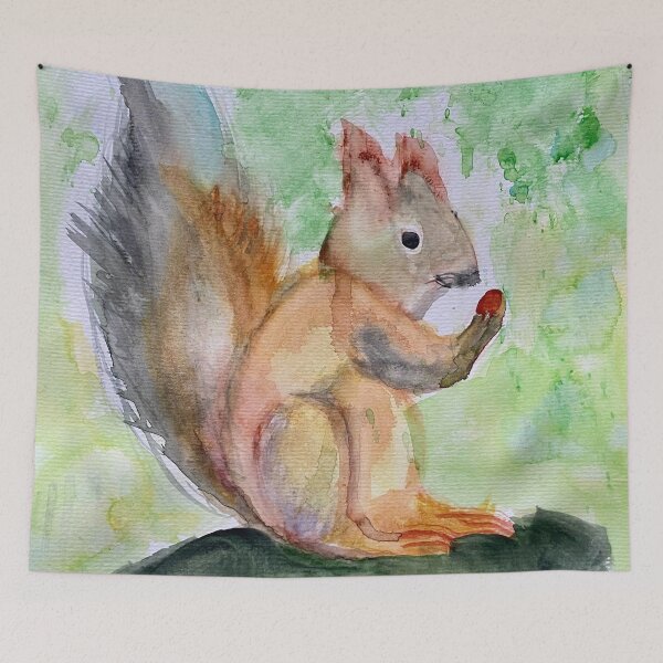 Item preview, Squirrel with peanut  designed and sold by Judydcreates.