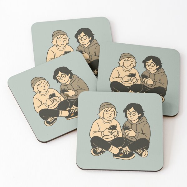 Item preview, Subtle Queer Couple Pride LGBTQ Vibes designed and sold by QueerCoreRiot.