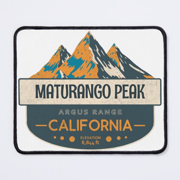 Item preview, Maturango Peak, Argus Range, California, Mountain Design designed and sold by Wanderful-roads.