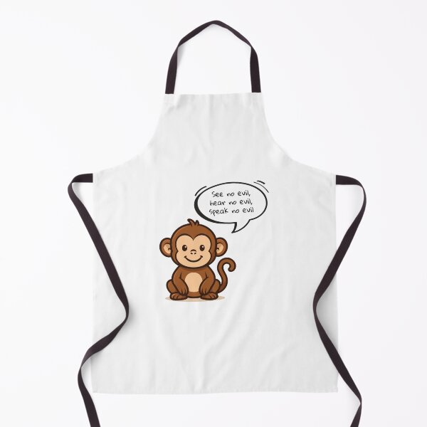 Item preview, Wise Monkey: See No Evil, Hear No Evil Speak No Evil designed and sold by Design Piggy Bank.