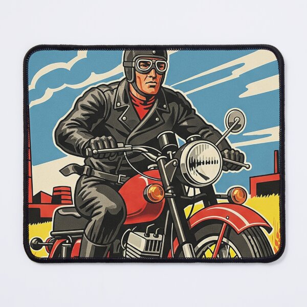 Item preview, Motorcycling poster GDR designed and sold by hhh-art.