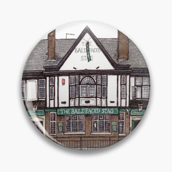 Item preview, The Bald Faced Stag, Burnt Oak designed and sold by petescully.