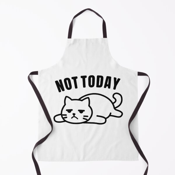 Item preview, Not Today - Tired Cat designed and sold by CurlyDude.