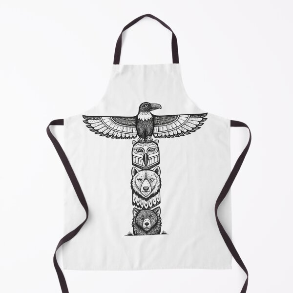 Item preview, Raven totem pole with crow designed and sold by Lucky 777.