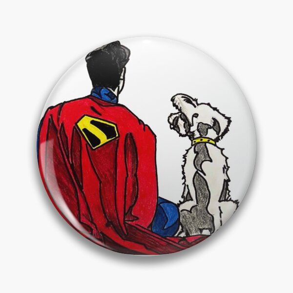 Item preview, Sketch of $uperman and Krypt0 designed and sold by daniellee721.