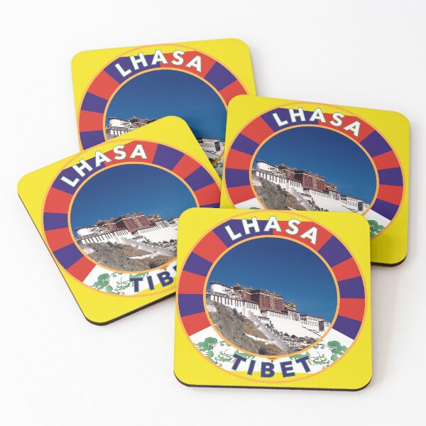Item preview, Lhasa, Tibet Round Emblem designed and sold by travelwitheric.