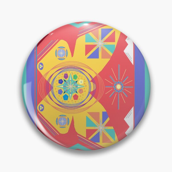 Item preview, "Free Spirit Heart Flutter By", Intuitive (Oracle) Art  / Part 3, "Energy Centered" / Whimsical Geometric Art by SaVannaH "Beamz" D'Light designed and sold by SaVannaHBeamz4U.