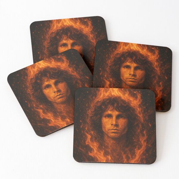 Item preview, Jim Morrison On Fire | TheAmericanPoet | The Doors  designed and sold by TheAmericanPoet.