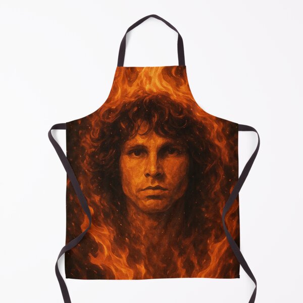 Item preview, Jim Morrison On Fire | TheAmericanPoet | The Doors designed and sold by TheAmericanPoet.