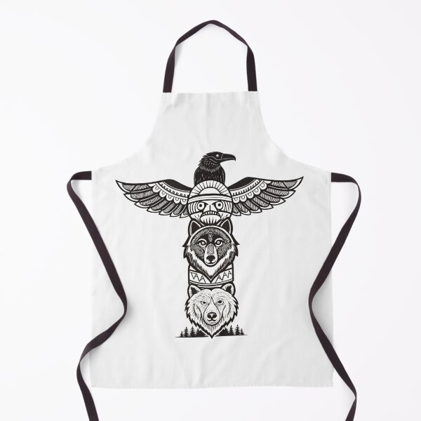 Item preview, Raven totem pole with crow designed and sold by Lucky 777.