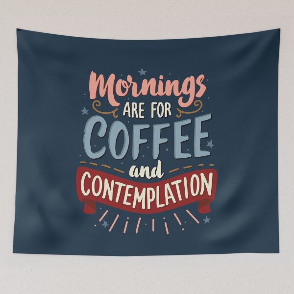 Item preview, Mornings are for coffee and contemplation v02 designed and sold by MamSelle.