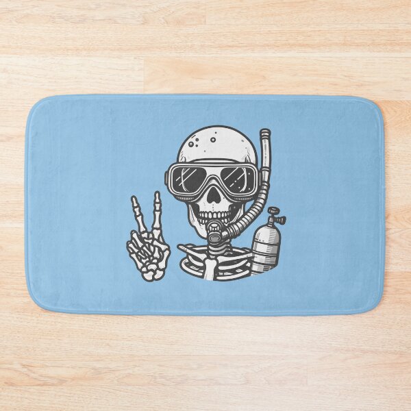 Item preview, Scuba Diving Skeleton  designed and sold by CreepyCornerArt.