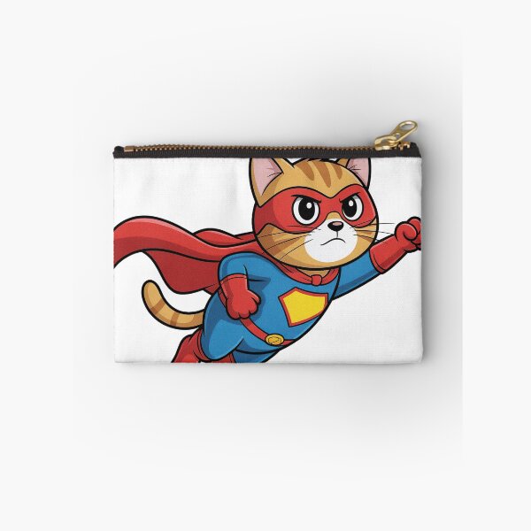 Item preview, Superhero Cat Comic Cartoon designed and sold by PietrzakDesign.